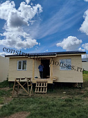 Каркасный дом 6м х 8м в скандинавском стиле