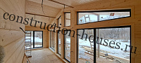 Каркасный дом барнхаус 100 м² 8м х 12.95м