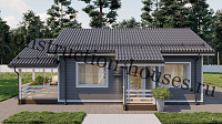 Каркасный дом 7м х 11.5м