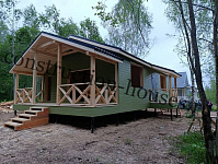 Каркасный дом 7м х 11.5м