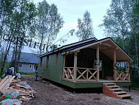 Каркасный дом 7м х 11.5м