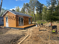 Каркасный дом 6м х 4м